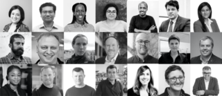 black and white headshots of Some of the speakers at the 2020 Digital Services Convening